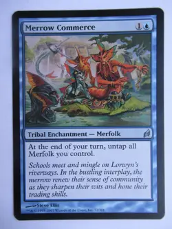 MERROW COMMERCE X 1 LORWYN NM MAGIC THE GATHERING MTG - Image 1