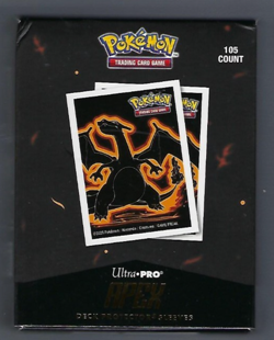 Ultra Pro Apex Sleeves: Standard Pokemon - Neon Kanto Charizard 105CT - Image 1