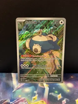 Snorlax 051 Sv: Scarlet & Violet Promo Cards Holo Near Mint - Image 1