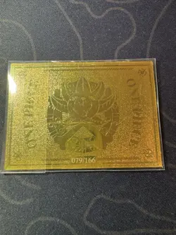 Robin Zoro Metal Premium Golden Card Metal Bikini Waifu Doujin One Piece - Image 4