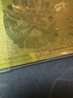 Robin Zoro Metal Premium Golden Card Metal Bikini Waifu Doujin One Piece - Image 5