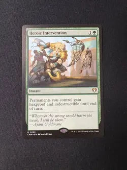 2023 MTG Commander Masters Heroic Intervention #295 - Image 1