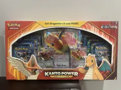 Pokemon TCG XY Evolutions Kanto Power Collection Box Dragonite Pidgot EX -Sealed - Image 1