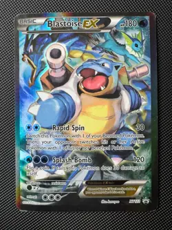 Pokemon XY Blastoise/Charizard/Venusaur Promo (XY121/122/123) Full-Art Trio - Image 4