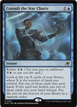 Consult the Star Charts R Edge of Eternities 51 - LP MTG - Image 1