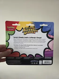 Pokemon TCG - Ascended Heroes 2 Pack Collection Blister - Larry's Komala- SEALED - Image 2