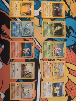 Pokemon TCG Base Set Bulk Commons Full Set (38 of 38 cards) - Image 4