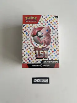 Carte Pokemon Bundle 6 Booster 151 Scelle / Bloc EV 151 EV3.5 / NEUF FR - Image 1