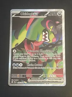 OKIDOGI EX 090/064 SV Shrouded Fable Holo Pokemon TCG English - Image 1