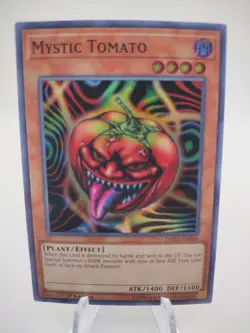 Mystic Tomato DASA-EN046 Dark Saviors 1st Edition Yu-Gi-Oh! TCG Holographic - Image 1