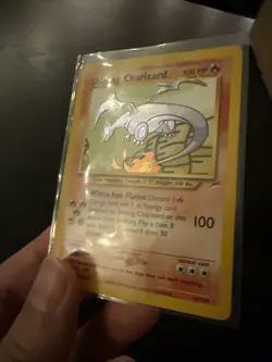 Pokemon TCG Shining Charizard Neo Destiny 107/105 Heavy Played - Image 3