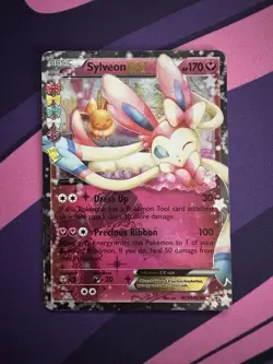 Pokemon TCG Generations Sylveon EX RC21/RC32 Radiant Collection Poor Condition - Image 1