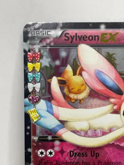 Sylveon EX Pokemon TCG Generations Radiant Collection RC21/RC32 Ultra Rare LP - Image 2