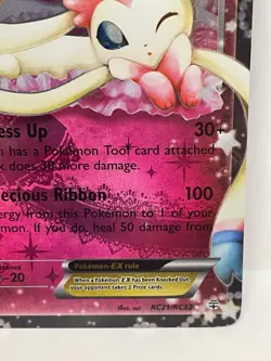 Sylveon EX Pokemon TCG Generations Radiant Collection RC21/RC32 Ultra Rare LP - Image 4
