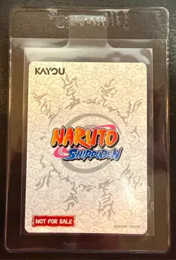 Exclusive PSA Magazine Kayou X Naruto Uzumaki Promo Card Near Mint - Image 2