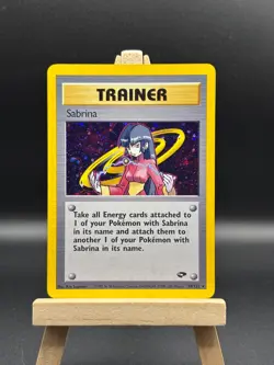 Pokemon TCG: Sabrina Rare Holo Trainer Gym Challenge #20/132 LP - 2000 20/132 - Image 1
