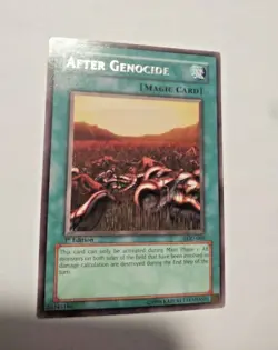 Yu-Gi-Oh! TCG After Genocide LOD-086 1st Edition Rare - Premium NOS - Unplayed - Image 1