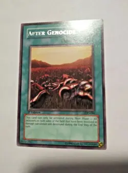 Yu-Gi-Oh! TCG After Genocide LOD-086 1st Edition Rare - Premium NOS - Unplayed - Image 2