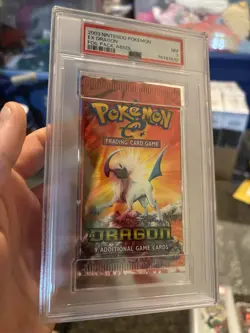 Pokemon EX Dragon Booster Pack PSA 7 - POP 2 - Absol Artwork - Image 1
