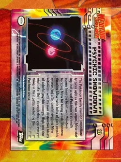 1999 Topps Pokemon Movie Animation Edition - #33 'Psychic Showdown' - Mewtwo - Image 2