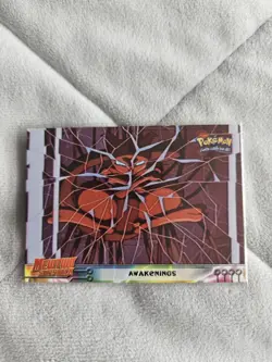 Pokemon TCG Topps Movie Animation Series Mewtwo Strikes Back #02 Awakenings! - Image 1