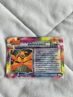 Pokemon TCG Topps Movie Animation Series Mewtwo Strikes Back #02 Awakenings! - Image 2