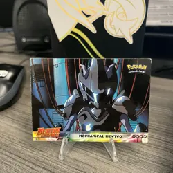 Pokemon Topps Mechanical Mewtwo Blue Label Movie Animation Mewtwo Strikes Back 6 - Image 1