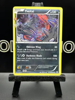 2016 YVELTAL RC16/RC32 HOLO XY GENERATIONS RADIANT COLLECTION Pokemon Card- NM - Image 2
