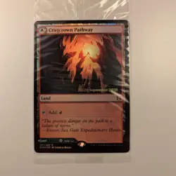 Cragcrown Pathway - Prerelease Sealed Foil Rare Zendikar Rising - Image 1