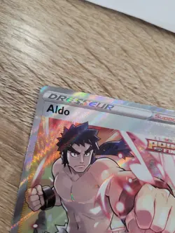 CARTE POKEMON DRESSEUR ALDO 158/163 SERIE EPEE ET BOUCLIER STYLES DE COMBAT - Image 2