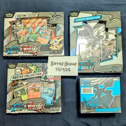 Black Bolt / White Flare ETB Booster Bundle Joblot - New and Sealed - Image 1