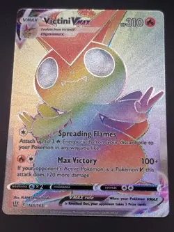 Victini VMAX 165/163 NM/LP. Secret Rare Pokemon TCG - Battle Styles. - Image 1