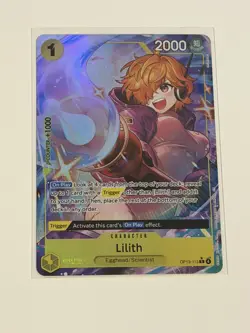 Lilith Alt Art OP13-113 Carrying On His Will One Piece TCG NM ENGLISH - Image 1