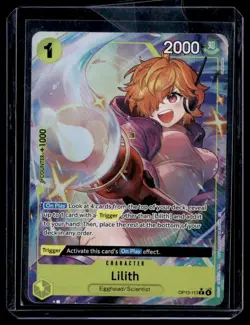 Lilith (Alt Art) OP13-113 R Carrying on His Will - ONE PIECE Card Game - Image 1