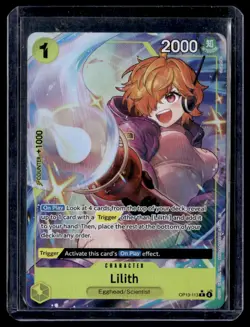 Lilith (Alt Art) OP13-113 R Carrying on His Will - ONE PIECE Card Game - Image 1