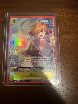 Lilith Alt Art OP13-113 Carrying On His Will One Piece TCG NM ENGLISH - Image 2