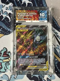 Moltres & Zapdos & Articuno GX SM210 - Pokemon TCG Hidden Fates Promo Ace 10 #2 - Image 1