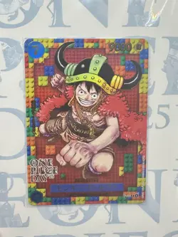 ONE PIECE Premium Luffy PROMO ONE PIECE DAY 25 Limited P-110 Sealed US Seller - Image 3