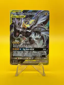 Pikachu & Zekrom GX SM168 Sun & Moon Black Star Promo Pokemon TCG (NM) - Image 1