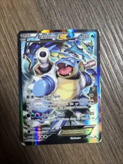 Pokemon TCG Blastoise EX Holo Ultra Rare Card XY122 - Image 1