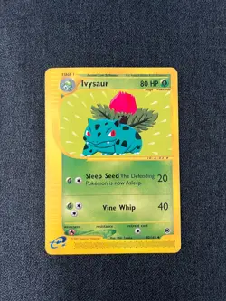 Pokemon Card - Ivysaur Expedition 82/165 Uncommon Non Holo - Image 1