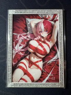 Goddess Uta Strap Diamond Card Metal Bikini Waifu Doujin Numbered One Piece - Image 1