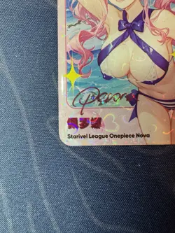 Goddess Perona Magazine Preimium Thick Card Waifu Doujin One Piece Full Art - Image 5