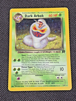 Pokemon TCG Dark Arbok Holo Rare Card 2000 Unlimited 2/82 - LP/MP - Image 1
