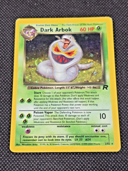 Pokemon TCG Dark Arbok Holo Rare Card 2000 Unlimited 2/82 - LP/MP - Image 2