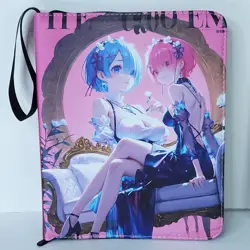 Rem Ram Kafka Firefly Redemption Card Binder 3-Ring Anime & Waifu Large Folder - Image 1