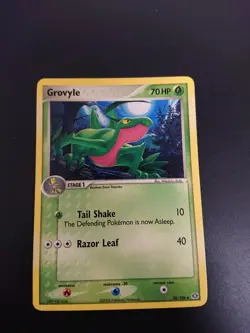 Pokemon Card Grovyle EX Emerald 28/106 Regular Uncommon. TGC. 2005 - Image 1
