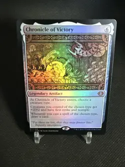 Chronicle of Victory MTG Lorwyn Eclipsed #M 0253 Mythic Rare FOIL Leg Artifact - Image 4