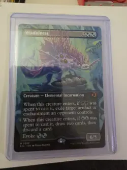 Magic The Gathering, Wistfulness, (Borderless) Lorwyn Eclipsed, Regular - Image 1