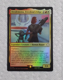MTG Foil Desdemona, Freedom's Edge Fallout NM - Image 1